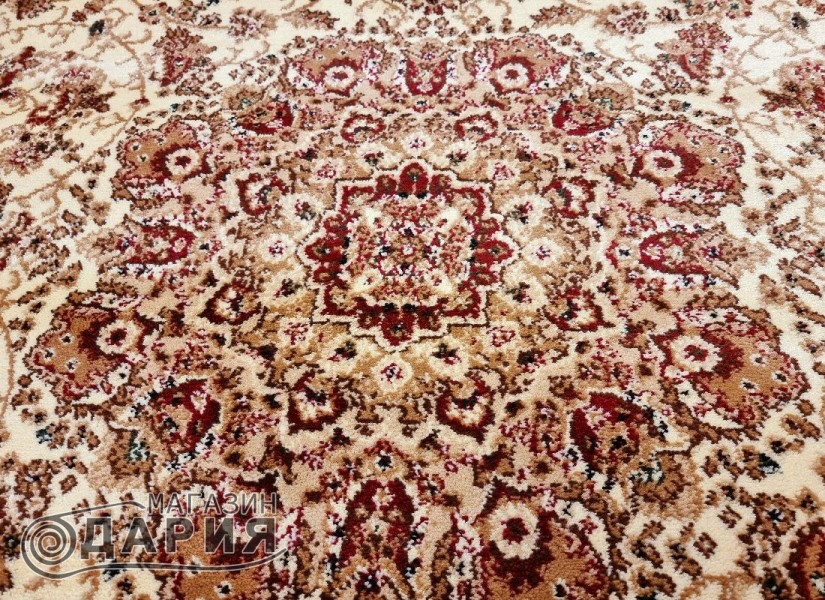 Тъкан персийски килим Blue stones 2538 cream
